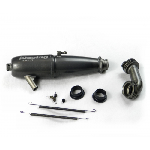 iRacing Efra 2172 HD Kit marmitta In-line 1/8 con collettore 90°
