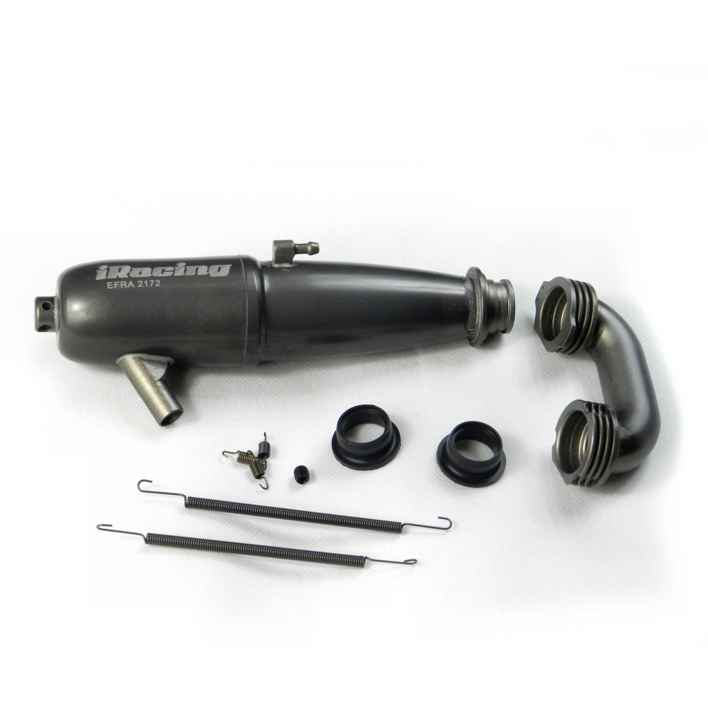 iRacing EFRA 2172 HD 1 8 GT Inline Tuned Pipe Set Conical manifold